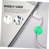 PHENOFICE 20pcs USB Cord Organizer Strong Adhesive Cable Clips for Desktop Multi-Purpose Cord Holders view 3