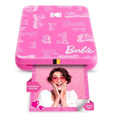 Kodak x Barbie Instant Smartphone Barbie Photo Printer - Portable, Color, Wireless - Zink 2x3 Sticky-Back Photos - Print from iOS & Android Devices with Fun Editing App -Signature Style