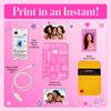 Kodak x Barbie Instant Smartphone Barbie Photo Printer - Portable, Color, Wireless - Zink 2x3 Sticky-Back Photos - Print from iOS & Android Devices with Fun Editing App -Signature Style view 3