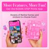 Kodak x Barbie Instant Smartphone Barbie Photo Printer - Portable, Color, Wireless - Zink 2x3 Sticky-Back Photos - Print from iOS & Android Devices with Fun Editing App -Signature Style view 4