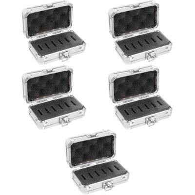 Yardenfun 5pcs Box Telescope Filter Storage Box for Filter Compact Easy to Carry