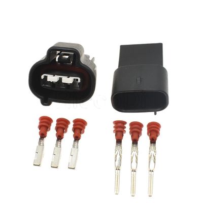 Turmeric Hengliang Store 1-20Sets 90980-11246 7283-8226-30 2 Pin Auto EU260 Injector Connector 2JZ-GE Matrix L-E-X-S SC300 H;y/dai Ma/z/d RX Fit Compatible to/Y;TA(Male Female Set,10Sets)