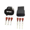 Turmeric Hengliang Store 1-20Sets 90980-11246 7283-8226-30 2 Pin Auto EU260 Injector Connector 2JZ-GE Matrix L-E-X-S SC300 H;y/dai Ma/z/d RX Fit Compatible to/Y;TA(Male Female Set,10Sets) view 1