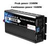 FORYON 12v 220v Pure Sine Wave Power Inverter 3500W 5500W 6000W Voltage Converters Double Outlet Car Solar Inverter 110V 50HZ 60HZ Universal(6000W Remote,48V_230V(50HZ)) view 2