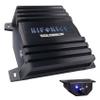 Audiosavings Bundle: Hifonics HAC-1500.1D 1500 Watt Mono Amplifier 1 Ohm Class D Car Audio Amp Bundle with Rockville RWK21 2 Gauge Amp Installation Kit ANL Fuse Holder 100% Copper RCA (2 Items) view 2