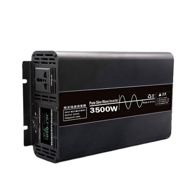 FORYON Pure Sine Wave Inverter 12V 220V 230V Converter 3000W 3500W 4500W 12V 24V 48V Dc to 220V 110V AC Car Power Inverter Transformer Universal,(Peak Power 4500W,24V_110V(60HZ))