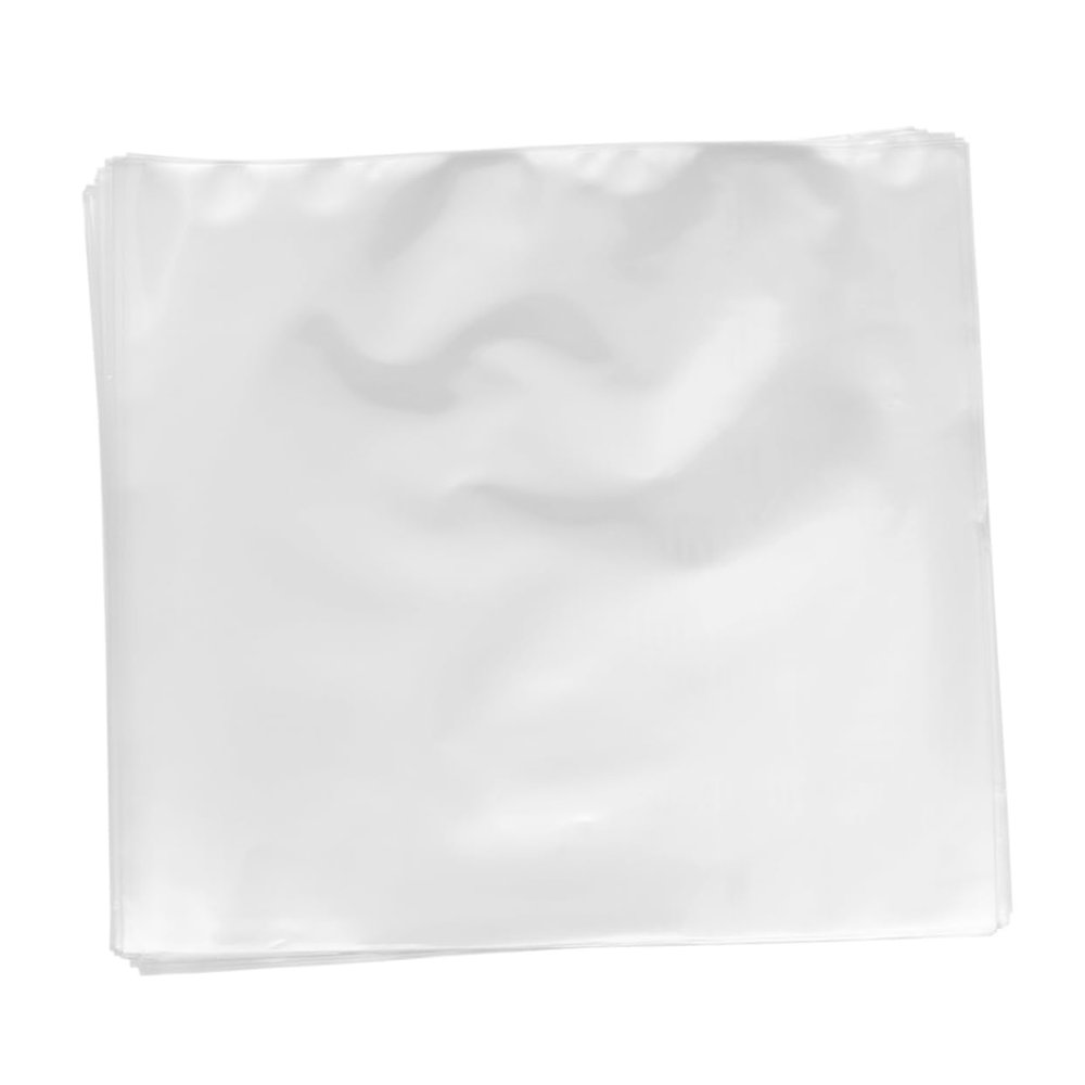 CAXUSD 50pcs Record Plastic Bags Vinyl Record Inner Sleeves Cd Sleeves Album Covers Scratch Protection