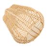 CIMAXIC Rustic Style Imitation Woven Rattan Lamp Shade Plastic Pendant Light Cover for Home Decor Ceiling Hanging Lamp view 1