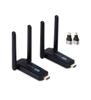 Wireless HDMI Transmitter and Receiver,164Ft/ 50M Extender Kit 4K Decode 1080P@60Hz Output, Plug and Play for Streaming Video/Audio from Laptop/PC/TV Box to Large Screen/Monitor/TV view 1