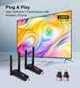 Wireless HDMI Transmitter and Receiver,164Ft/ 50M Extender Kit 4K Decode 1080P@60Hz Output, Plug and Play for Streaming Video/Audio from Laptop/PC/TV Box to Large Screen/Monitor/TV view 2
