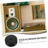 Parliky Aluminum Anti-Slip Foot Pad for Cd Players and Computer Cases Vibration Isolation Mat with Stable Grip Effortless Installation and Durable Design Black with Trim view 3