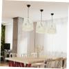 WHAMVOX Woven Cotton Rope Lampshade Macrame Lampshade for Hotel Versatile Desktop and Wall Light Cover view 3