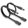 Varbmt USB C to DC Adapter Cable 5.5mm x 2.5 mm, PD 15W USB C Female to 5V DC Male, 3.28Ft Type C to 5.5mm Adapter Made for Printer, CCTV, Digtal Piano, Balenced Bicvcle, LED Light, 2Pack view 1