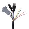 5M Card Reader UHF RFID Long Range with 8DBI Antenna Supports RS232 RS485 Wiegand Interfaces Acting Distance 6M to 8M for Parking Barrier Gate Access Control Kit Warehouse Management view 2