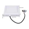 5M Card Reader UHF RFID Long Range with 8DBI Antenna Supports RS232 RS485 Wiegand Interfaces Acting Distance 6M to 8M for Parking Barrier Gate Access Control Kit Warehouse Management view 3