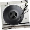 CAXUSD Vinyl Record Turntable Weight Stabilizer Aluminum Disc Stabilizer for Reduced and Enhanced Sound Quality Black Accessory for Phonograph Use view 2