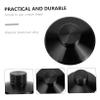 CAXUSD Vinyl Record Turntable Weight Stabilizer Aluminum Disc Stabilizer for Reduced and Enhanced Sound Quality Black Accessory for Phonograph Use view 3