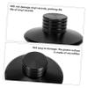 CAXUSD Vinyl Record Turntable Weight Stabilizer Aluminum Disc Stabilizer for Reduced and Enhanced Sound Quality Black Accessory for Phonograph Use view 4