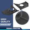 PIT66 Speaker Kick Panel Set Compatible with Ford Mustang 1967-1968 view 3