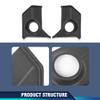 PIT66 Speaker Kick Panel Set Compatible with Ford Mustang 1967-1968 view 4