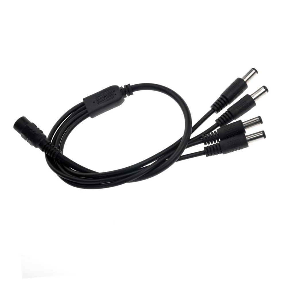 CAXUSD Female Power Splitter Cable Female to Male Plugs Adapter for CCTV Cameras Adapter Cable for -Device Connection