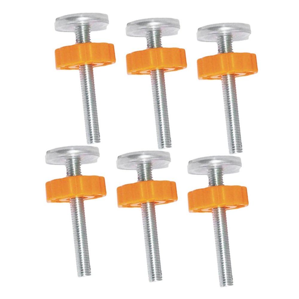 CIMAXIC 6pcs Safety Gate Screws No Drill Gate Bolts Metal Rods for Replacement