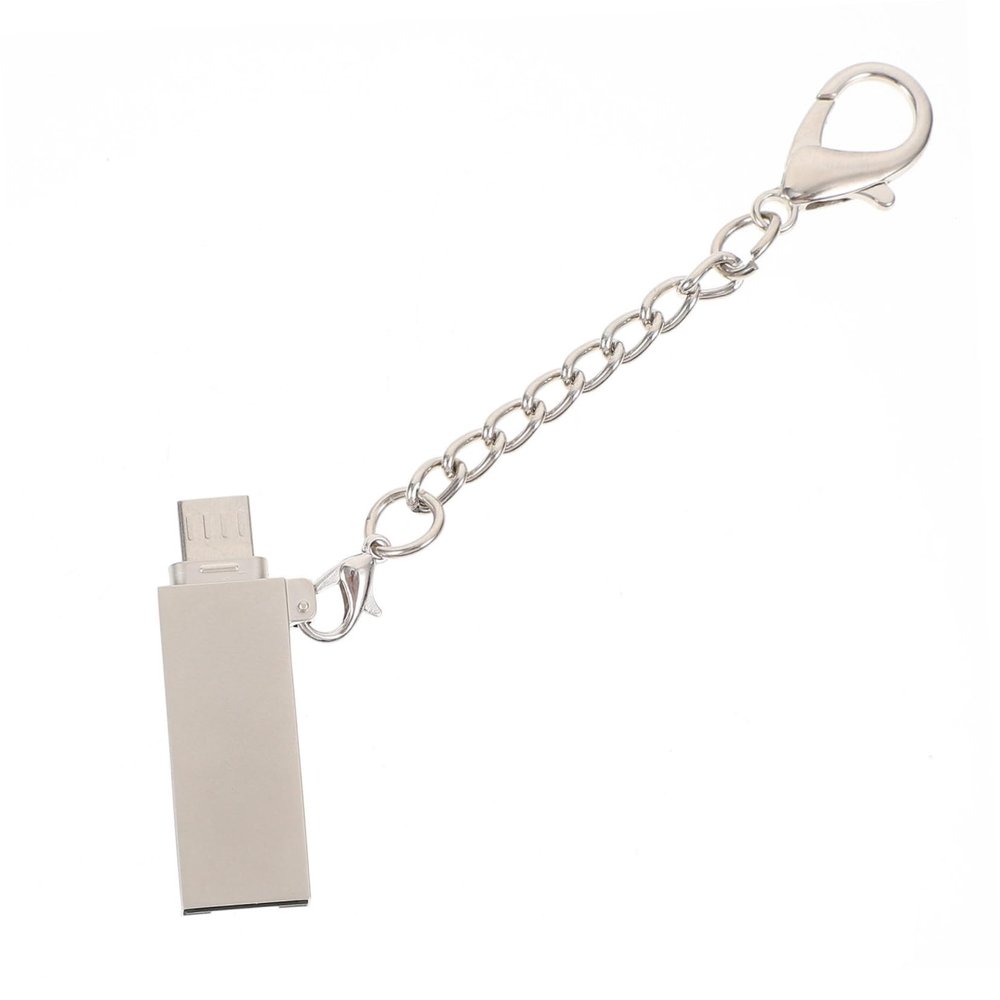 FELTECHELECTR USB to Micro Adapter Card Reader USB Type Card Adapter for Desktop Notebook