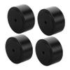 Mikikit 4pcs Speaker Foot Pads for Amplifier Aluminum Alloy Isolation Pads for Audio Protection view 1