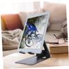 FELTECHELECTR Strong Support Cell Phone Holder Desk Alloy Lazy Person Storage Bracket Multi-Angle for Recording view 3