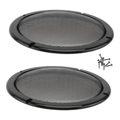 FELTECHELECTR 2pcs Black Loudspeaker Membranes Speaker Diaphragm for Automobile Audio Simple Design Fine Workmanship for Lasting Use