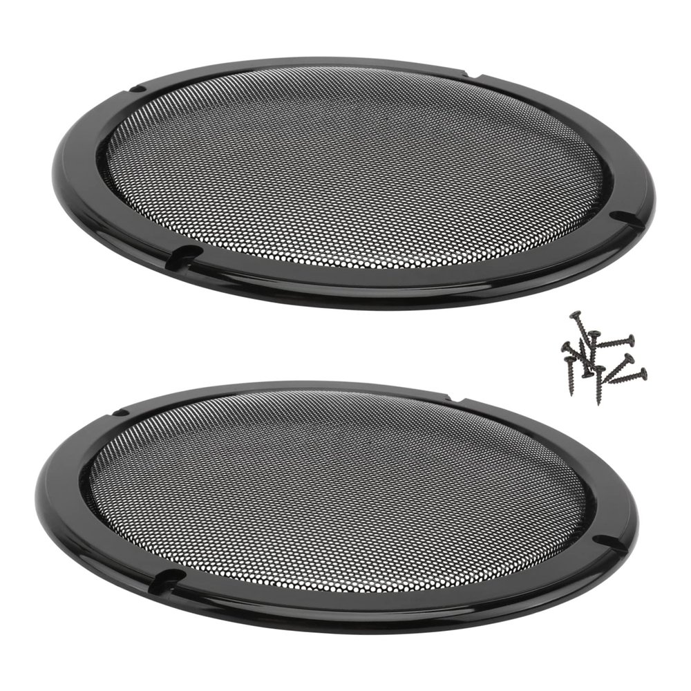 FELTECHELECTR 2pcs Black Loudspeaker Membranes Speaker Diaphragm for Automobile Audio Simple Design Fine Workmanship for Lasting Use