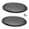 FELTECHELECTR 2pcs Black Loudspeaker Membranes Speaker Diaphragm for Automobile Audio Simple Design Fine Workmanship for Lasting Use view 1