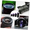 CAXUSD 4pcs Dslr Camera Case Lens Protector Pouch for Outdoor Use Drawstring Design Compatible Lenses view 3