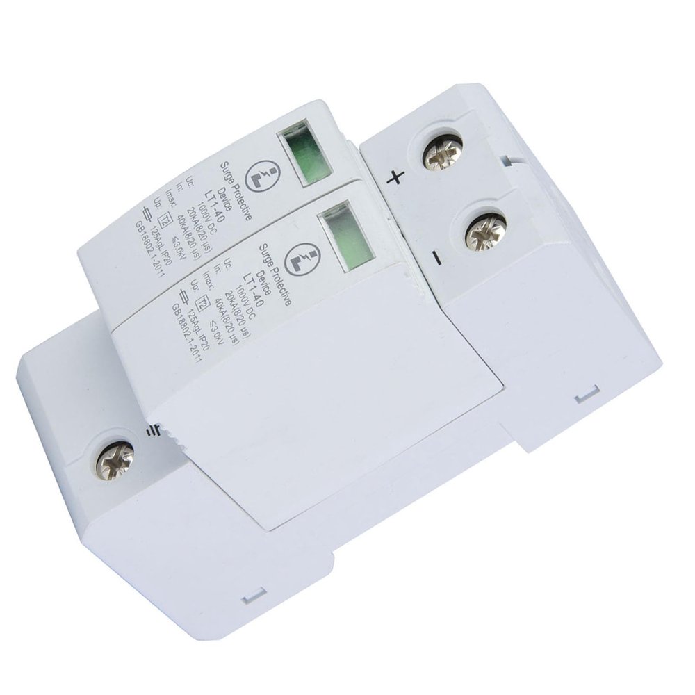 20KA/40KA 2P 1000V DIN Rail Mount Protective Device High Precise Lowvoltage Arrester Device Electronics for (2P40KA)