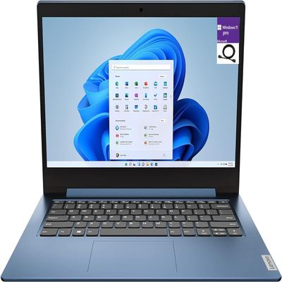 Lenovo IdeaPad 1 14.0" FHD IPS Laptop, Intel Celeron N4020 Processor, 4GB RAM 1TB SSD, Intel UHD Graphics 600, WiFi, Bluetooth 4, Webcam, HDMI, Windows 11 Pro, Blue