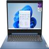 Lenovo IdeaPad 1 14.0" FHD IPS Laptop, Intel Celeron N4020 Processor, 4GB RAM 1TB SSD, Intel UHD Graphics 600, WiFi, Bluetooth 4, Webcam, HDMI, Windows 11 Pro, Blue view 1