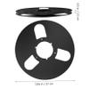 ARTIBETTER 3holes Aluminum Alloy Empty Tape Reel for Recorders Design for Enhanced Stability Low Noise Output Replacement view 3