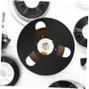 ARTIBETTER 3holes Aluminum Alloy Empty Tape Reel for Recorders Design for Enhanced Stability Low Noise Output Replacement view 4