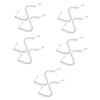 KONTONTY 10pcs Coiled Telephone Cords Flexible Phone Line Cable Sound Quality for Landline Phones Stable Signal Transmission Essential Telephone Accessories view 1