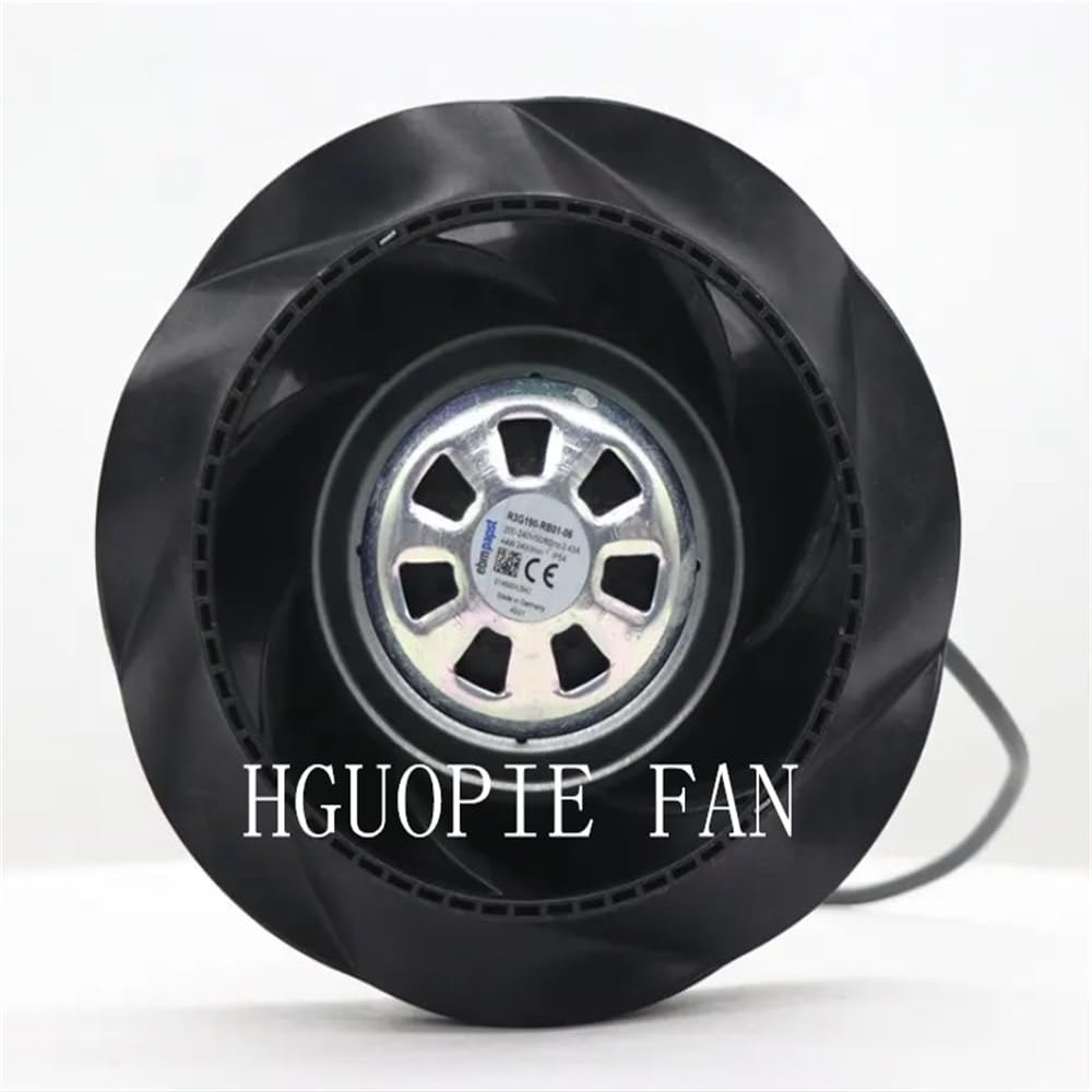 HGUOPIE for Ebm papst R3G190-RB01-06 Centrifugal Fan 200~240VAC 44W 0.43A Cabinet Cooling Fans
