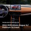 GFJNFG Compatible with 2024 2025 2026 Nissan Rogue Screen Protector 12.3 Inch Touchscreen, For 2024 2025 2026 Nissan Rogue SL/Platinum Accessories Tempered Glass Protective Film Anti Scratch view 2