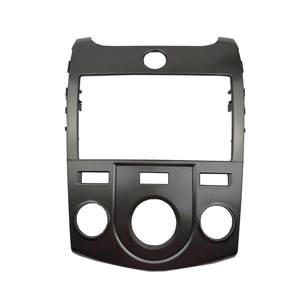 AYYDXRK Double 2 Din Radio Fascia Frame Compatible with KIA Cerato Forte Naza Forte 2009-2012 Stereo GPS DVD Player Install Panel Dash Mount Kit Install Mount Kit(173x98mm)