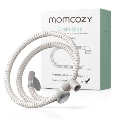 Momcozy Soft & Safe Drain Hose for KleanPal Pro Baby Bottle Washer Flexible, Durable Replacement Accessory for Easy Water Drainage (1M)