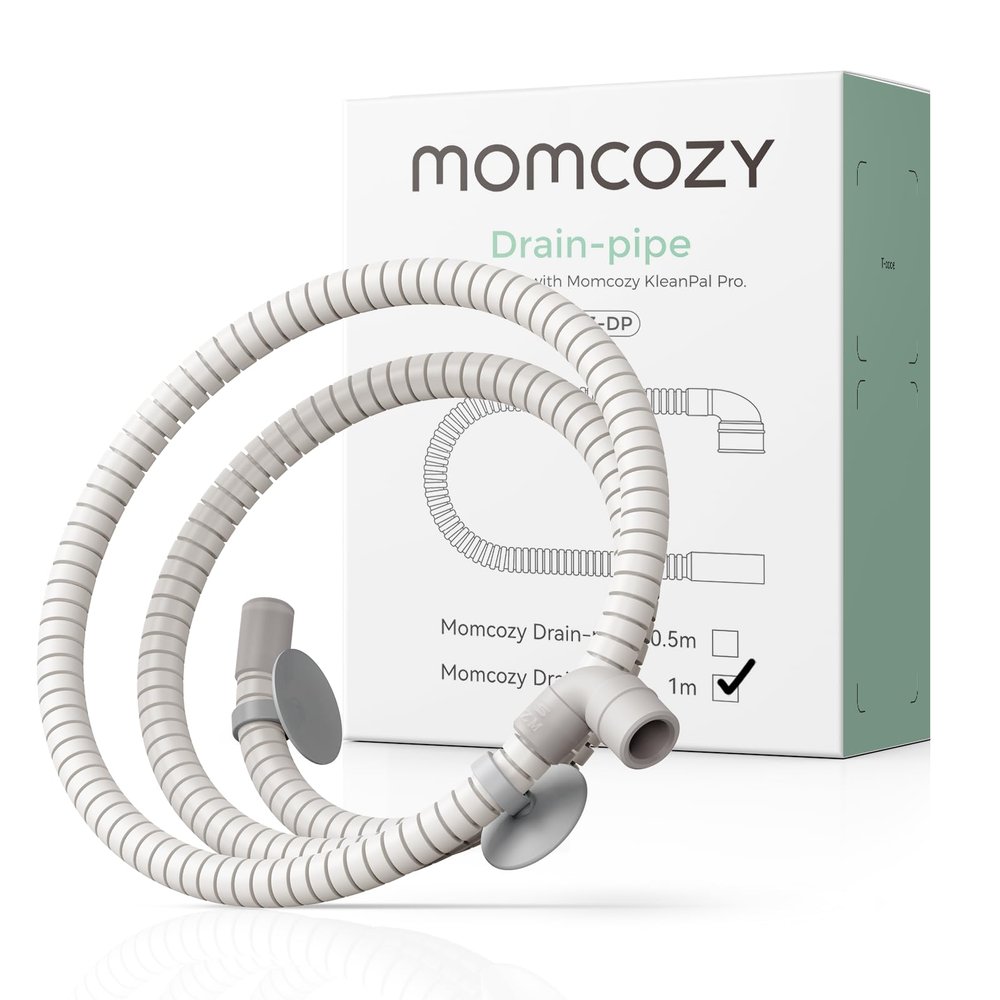 Momcozy Soft & Safe Drain Hose for KleanPal Pro Baby Bottle Washer Flexible, Durable Replacement Accessory for Easy Water Drainage (1M)