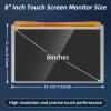 8" Touch Screen Glass Digitizer LCD Radio Navigation Fit for Chevy GMC 2015-2018, Silverado Suburban Tahoe Colorado & GMC Yukon Sierra Canyon, Replace DJ080PA-01A view 4
