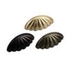 ARTIBETTER 3pcs Vintage Cabinet Pull Handles Chic Gold Orb Finish Knobs for Dresser and Wardrobe Easy to Install Metal Furniture Hardware view 1