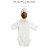 0-1Month Newborn Photography Props Baby Hat Headband with Lace Romper Bodysuits Outfit Infant Girls Photography Clothing view 4