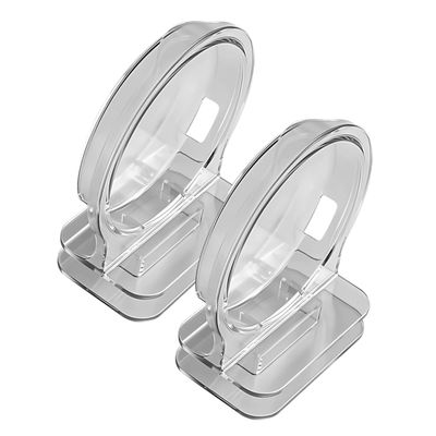 HOOTNEE 2pcs Monitor Bracket Wall Router Holder Bracket Mini Shelf for Wall Aesthetically Pleasing Design