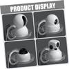 HOOTNEE 2pcs Monitor Bracket Wall Router Holder Bracket Mini Shelf for Wall Aesthetically Pleasing Design view 4