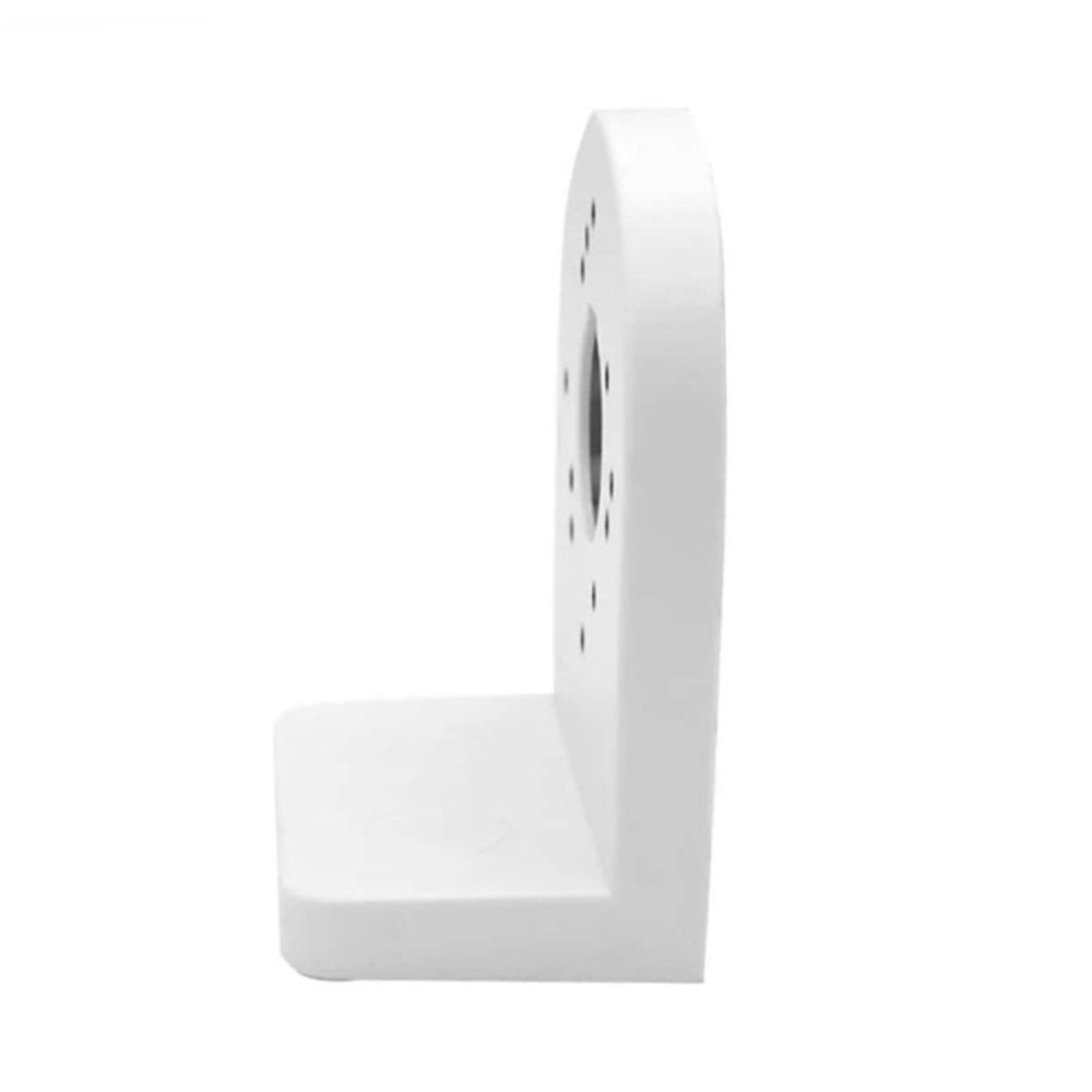FELTECHELECTR 1pc Wall Camera Base Bracket Abs Wall Mounting Bracket for CCTV Cameras Easy Installation Design Tidy Wiring for Use